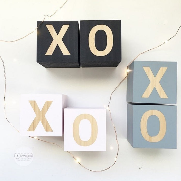 Nordic Style Wooden Alphabet Letters - Cozy Nursery