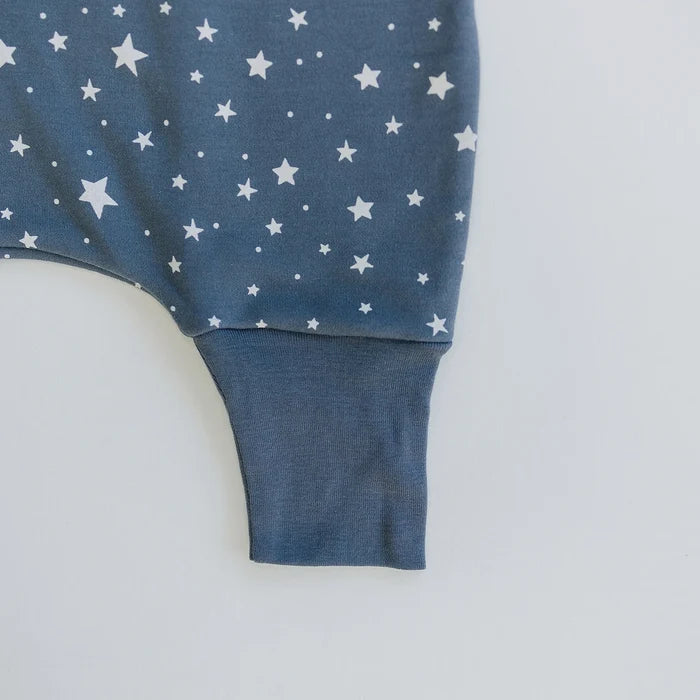 >Woolino Merino Wool 4 Season Baby Sleep Bag with FEET opening - Star Gray