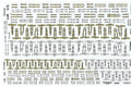 WWII, US and German/Luftwaffe Aircraft Seatbelt Decals 1/48 and 1/72 SP