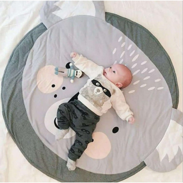 Zoo Animals Play Mat - Cozy Nursery
